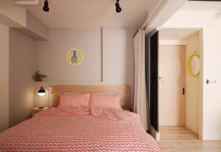合肥小户型公寓卧室简单装修布置图片2023