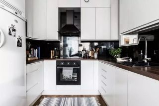 合肥北欧风格小户型公寓厨房装修效果图 