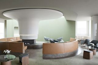 合肥西餐厅装修大厅沙发设计效果图片
