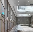 重庆酒店装修大型会议室背景墙设计图 