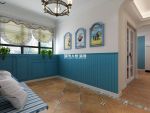 金地南湖艺境146㎡地中海风格三居室装修效果图案例
