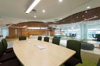 重庆办公室会议室装修设计实景图