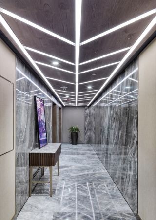 重庆酒店走廊吊顶装修设计效果图赏析
