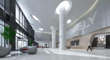 汽车工业大厦5000平米办公楼装修效果图