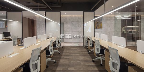 办公室装修现代风格960平米效果图