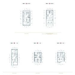 150方户型，6室2厅4卫，150平米（建筑）