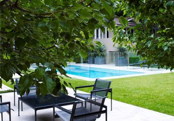江门花园500平米温馨风格别墅绿化设计效果图展示
