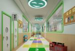 成都幼儿园走廊地板创意装修设计图