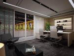 500平米现代风格办公室装修效果图