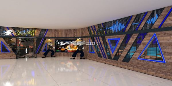兔入江湖餐厅700平米工业风装修设计效果图