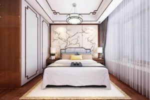 【重庆佳天下】重庆铂悦澜庭新中式风格145平米装修效果图案例