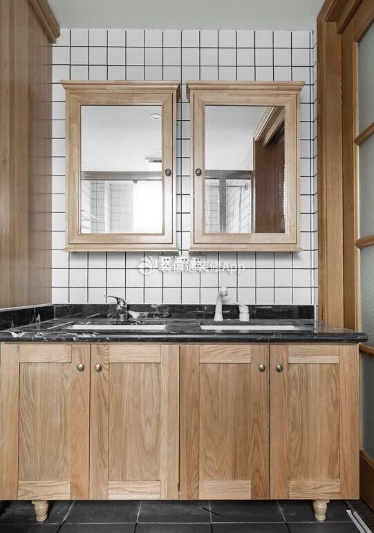 成都大户型北欧风格家庭洗手间装修效果图
