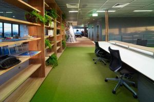 【上海日晟装饰】打造绿色健康的办公室装饰环境