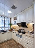 杭州室内装修美式风格厨房吊柜设计效果图片