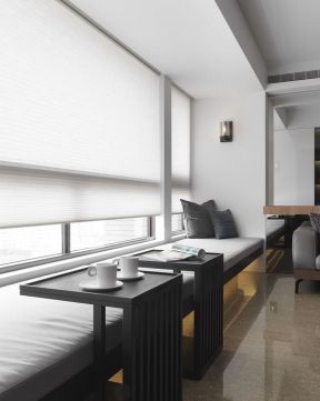 杭州新房装修室内阳台茶室设计效果图一览