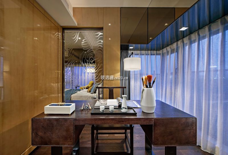 中海云熙欧式风格78平米两居室装修效果图