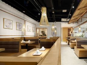 日式餐厅风格装修 日式餐厅装饰 日式餐厅装修效果图片