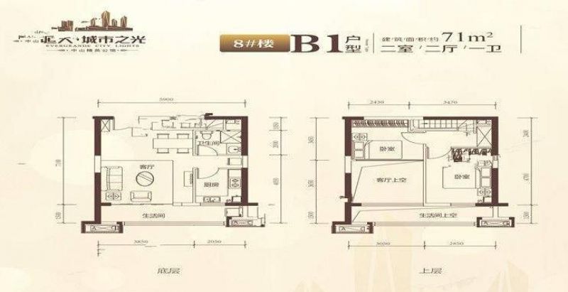 恒大城市之光户型图