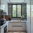 成都小户型样板房室内厨房装修设计效果图一览