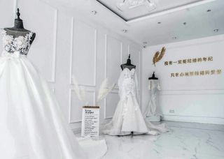 2023重庆婚纱店店面装修设计效果图片