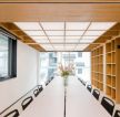 天津写字楼小型办公室吊顶装潢装修图片2023