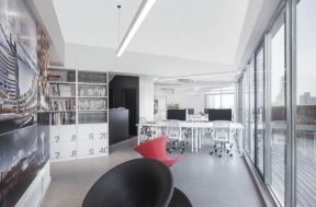 小型办公室装修设计效果图 小型办公室装潢效果图
