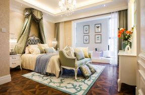 美式风格卧室家具 美式风格卧室装修图 美式风格卧室设计 