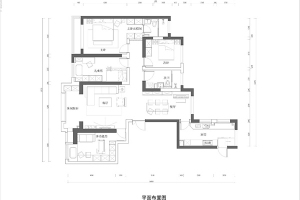 西安绿地国际花都极简主义风格装修案例赏析