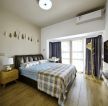 合肥毛坯房装修北欧风格卧室实木地板设计图