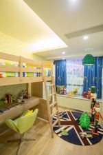 合肥毛坯房装修儿童卧室高低床设计图片