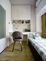 合肥毛坯房装修小户型卧室书房设计图片