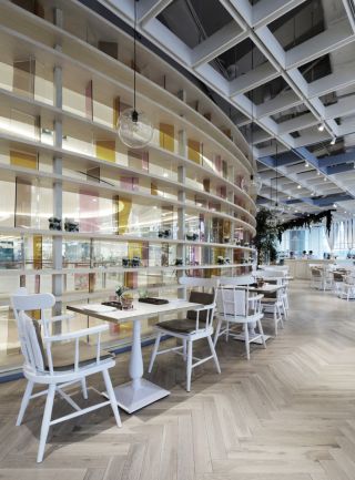 2023天津商场餐饮店室内装潢装修设计图