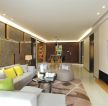 深圳现代风格大户型新房客厅装修图一览