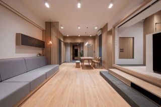 深圳日式风格新房客厅沙发装修效果图赏析