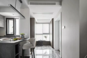 瑞安装修公司分享135平现代轻奢风格公寓,设计层次分明,不失优雅!