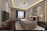 珠江南湾190平米中式风格四居室装修设计效果图