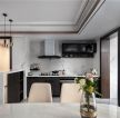 深圳现代简约风格开放式厨房设计装修图片