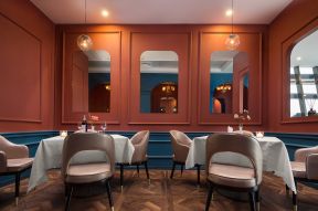 高级西餐厅装修 西餐厅装修效果图大全2020图片 西餐厅装潢设计