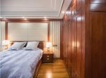 深圳中式风格主卧室内实木衣柜装修设计图