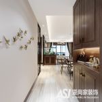 江山多娇125平现代中式三居室装修设计效果图