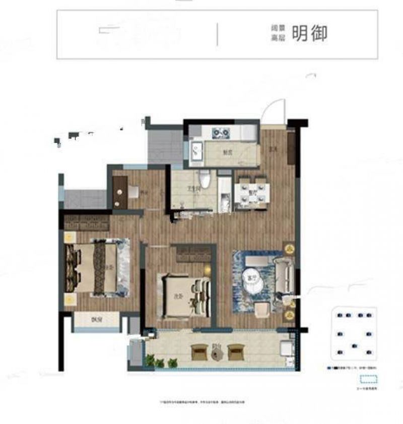 融创杭州湾壹号户型图