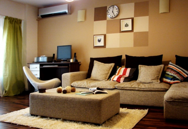 凤凰湾50平米现代风格二居室装修效果图