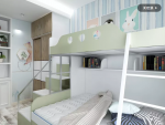 131平欧式三居室设计方案