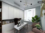 120平现代简约三居室设计方案
