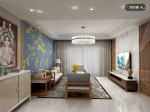 125平新中式3居室设计方案