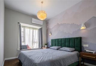 深圳房屋装修欧式风格卧室壁灯设计图片