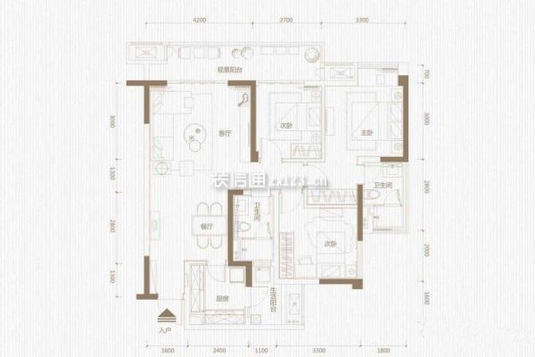 成都凯德世纪名邸楼盘户型图