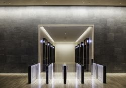 2022合肥写字楼电梯口装修设计效果图片
