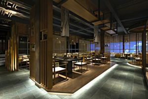 九江最好的装饰公司是哪家 450㎡日式餐厅装修案例