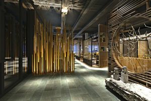 九江最好的装饰公司是哪家 450㎡日式餐厅装修案例